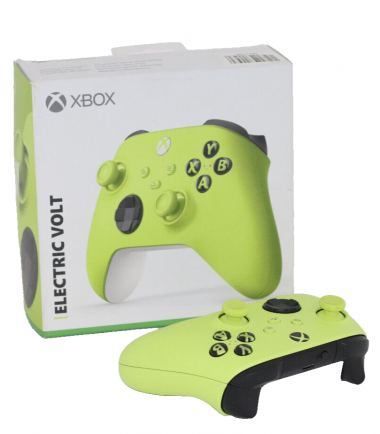 Genuine Microsoft XBOX Wireless Controller  - Series S/X - Boxed - Electric Volt